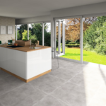 Płytki ASCOT CITY Grigio 60x120 mat CI12640R w kuchni