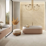 Płytki La Fabbrica NOBLE STONE White 60x120 mat 199001 w łazience